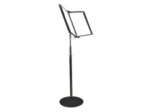SYSTEME PRESENTATION TARIFOLD PRO SUR PIED A4 PP 10 POCHES COLORIS NOIR