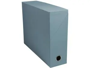 BOITE TRANSFERT EXACOMPTA AUTENTIK CARTON RECYCLE       15/10E A4 25X34CM DOS 90MM    COLORIS ASSORTIS