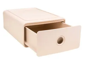 MODULE CLASSEMENT EXACOMPTA TINY BOX SKANDI 1 TIROIR      MONOBLOC PLASTIQUE RECYCLE    265X190X107MM COLORIS NUDE