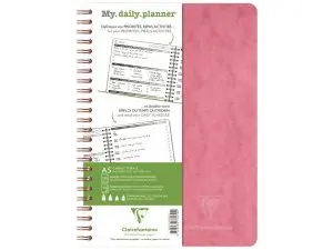 CARNET CLAIREFONTAINE MY DAILY PLANNER AGE BAG NOMADDICT RELIURE INTEGRALE A5 250P DETACHABLES COLORIS