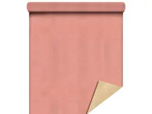 PAPIER CADEAU KRAFT 70GR ROULEAU 0,70X50M COLORIS ROSE PASTEL