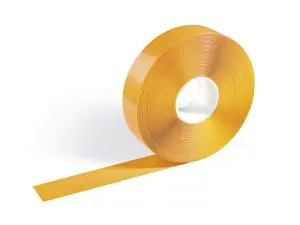 RUBAN MARQUAGE DURABLE SOL DURALINE STRONG 50/12 50MMX30M COLORIS JAUNE