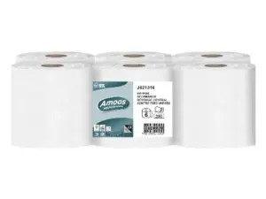 BOBINE AMOOS PRO DEVIDAGE CENTRAL 2 PLIS 125M 430       FEUILLES PAQUET 6 UNITES