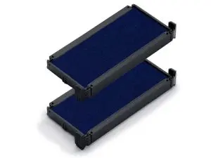 CASSETTE ENCRAGE TRODAT 6/4913 POUR TAMPON ENCREUR    PRINTY COLORIS BLEU PACK 2    UNITES