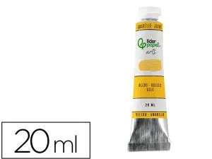 PEINTURE A L HUILE LIDERPAPEL TUBE EN ALUMINIUM DE 20 ML    COLORIS JAUNE