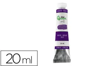 PEINTURE A L HUILE LIDERPAPEL TUBE EN ALUMINIUM DE 20 ML    COLORIS VIOLET