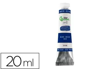 PEINTURE A L HUILE LIDERPAPEL TUBE EN ALUMINIUM DE 20 ML    COLORIS BLEU MARINE