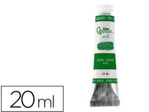 PEINTURE A L HUILE LIDERPAPEL TUBE EN ALUMINIUM DE 20 ML    COLORIS VERT