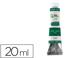 PEINTURE A L HUILE LIDERPAPEL TUBE EN ALUMINIUM DE 20 ML    COLORIS VERT FONCE