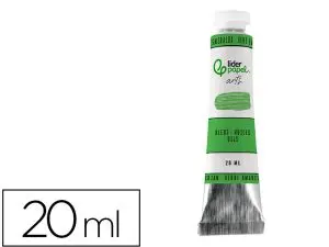 PEINTURE A L HUILE LIDERPAPEL TUBE EN ALUMINIUM DE 20 ML    COLORIS VERT EMERAUDE
