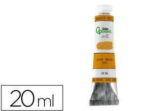 PEINTURE A L HUILE LIDERPAPEL TUBE EN ALUMINIUM DE 20 ML    COLORIS OCRE JAUNE