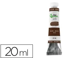 PEINTURE A L HUILE LIDERPAPEL TUBE EN ALUMINIUM DE 20 ML    COLORIS MARRON FONC