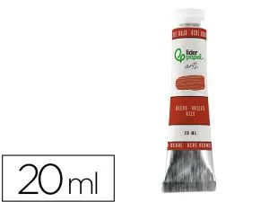 PEINTURE A L HUILE LIDERPAPEL TUBE EN ALUMINIUM DE 20 ML    COLORIS OCRE ROUGE