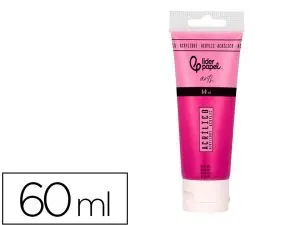 PEINTURE ACRYLIQUE LIDERPAPEL TUBE EN PLASTIQUE DE 60 ML    COLORIS MAGENTA