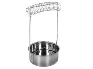 SUPPORT NETTOYANT LIDERPAPEL POUR PINCEAUX EN ALUMINIUM    18X10,5 CM