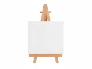 MINI TOILE SUR CHEVALET LIDERPAPEL 8X10 CM 280G/M2 CERTIFIE FSC