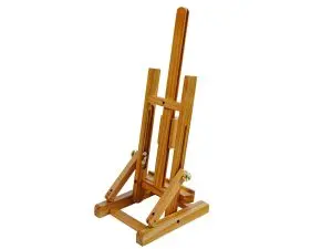 CHEVALET DE TABLE LIDERPAPEL EN BOIS DE PIN VERNIS         34X16X13 CM CERTIFIE FSC