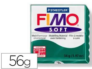 PÂTE À MODELER FIMO SOFT COLORIS VERT SAPIN PAIN 57G