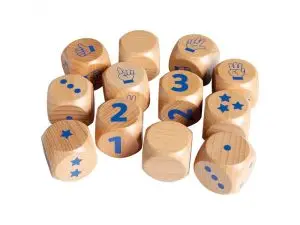 DES MATHEMATIQUES NATHAN DES DE 1 A 3 LOT DE 12