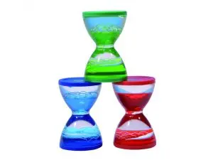 SABLIER LIQUIDE DAVINCI MINI SABLIER SENSORIEL AVEC BULLES COLOREES DEVELOPPEMENT DE LA  CONCENTRATION COLORIS