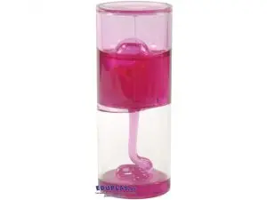 SABLIER LIQUIDE EDUPLAY SABLIER DOME DE LAVE LIQUIDE  GELATINEUX ROSE DURATION 7    MINUTES COLORIS ALEATOIRE