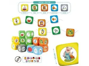 APPRENDRE A LIRE ET A ECRIRE AKROS DES A HISTOIRES CONTES CLASSIQUES 90 PICTOGRAMMES ADHESIFS 15 DES 10 PIECES 1