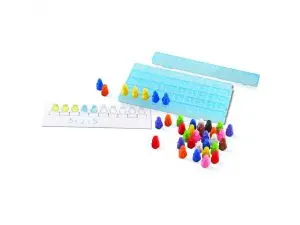 JEUX MATHEMATIQUES LEARNING RESOURCES PINGOUINS SUR LA GLACE 100 PINGUOINS 10 BARRETTES ET IDEES ACTIVITES