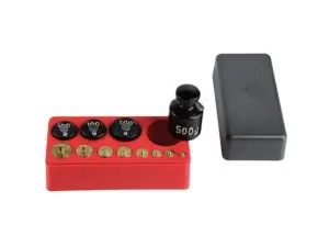 MESURE ET POIDS WISSNER ENSEMBLE DE POIDS EN FONTE    LOT DE 12