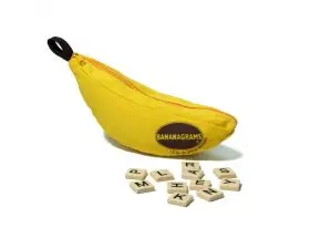FRANCAIS JOUER AVEC LES LETTRES BANANAGRAMS INTERET PEDAGOGIQUE VOCABULAIRE 144 LETTRES 1 A 8 JOUEURS