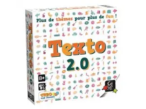 FRANCAIS JOUER AVEC LES LETTRES GIGAMIC TEXTO 2.0 10 THEMES 60 CARTES 2 A 6 JOUEURS