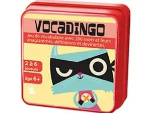 APPRENDRE A LIRE ET A ECRIRE COCKTAIL GAMES VOCADINGO CP AU CM1 DEVINER LE MOT 50 CARTES MOTS 4 CARTES