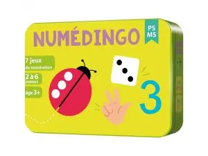JOUER AVEC LES CHIFFRES COCKTAIL GAMES NUMEDINGO 7 PETITS JEUX NOMBRE DE 1 A 6 EN 2 NIVEAUX 12 FACONS