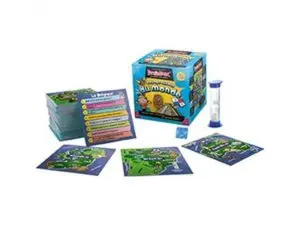 JEU D'OBSERVATION BRAINBOX BEZZERWIZZER BRAINBOX VOYAGE  AUTOUR DU MONDE