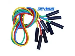 ELASTIQUES CORDES A SAUTER FIRST LOISIRS CORDES A SAUTER PVC LONGUEUR REGLABLE LOT DE  4