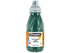 ENCRE A DESSINER CLEOPATRE DILUABLE A L EAU              MULTISUPPORTS FLACON DE 250   ML COLORIS VERT SAPIN