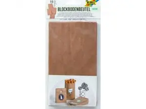 LOT SACS PAPIER KRAFT FOLIA 12X21CM 15 UNITES COLORIS BRUN