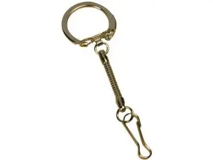 LOT ATTACHES PORTE-CLES ET MOUSQUETONS GRAINE CREATIVE   30 UNITES COLORIS METAL       ARGENTE