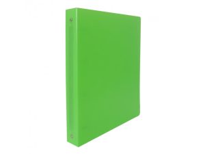 CLASSEUR SOUPLE 4 ANNEAUX POLYPRO OFFICE PLAST 32X26,8 CM DOS 40MM COLORIS VERT