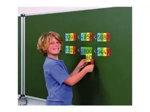 SUPPORTS ET TABLEAUX MAGNETIQUES CARTES NOMBRES MAGNETIQUES DE 1 A 9 000 4 COULEURS DIFFERENTES 40