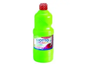GOUACHE GIOTTO FLACON 1L COLORIS VERT PRINTEMPS