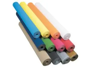 CARTON ONDULE CLAIREFONTAINE FINE CANNELURE 50X70CM 300G COLORIS VERT FONCE 1 FEUILLE