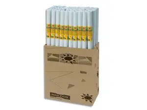 PAPIER KRAFT CLAIREFONTAINE 60G COLORIS BLANC ROULEAU     1X10M