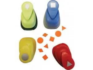 PERFORATEUR WONDAY MEDIUM Ï 20 A 25MM FIGURE GEOMETRIQUE ASSORTIS LOT 4 UNITES