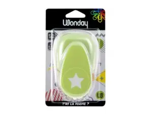 PERFORATEUR WONDAY A LEVIER ETOILE Ï 76MM CORPS LASTIQUE AVEC RESERVE