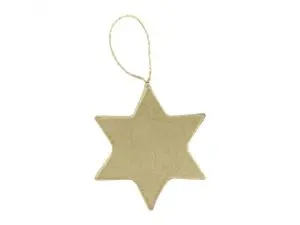 SUSPENSION PLATE DECOPATCH CARTON FORME ETOILE