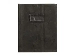 PROTEGE-CAHIER CLAIREFONTAINE 17X22CM PLASTIQUE 22/100E     OPAQUE COLORIS NOIR