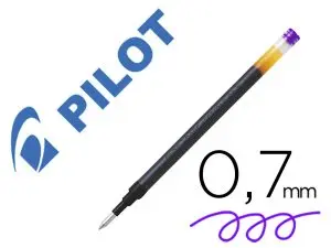 RECHARGE PILOT STYLO G2-7 ECRITURE 0.7 MM COLORIS       VIOLET