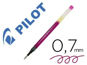RECHARGE PILOT STYLO G2-7 ECRITURE 0.7 MM COLORIS ROSE