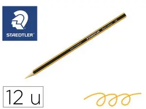 CRAYONS STAEDTLER NORIS COLOUR 185 COLORIS JAUNE POCHETTE DE 12