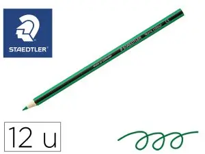 CRAYONS STAEDTLER NORIS COLOUR 185 COLORIS VERT       POCHETTE DE 12